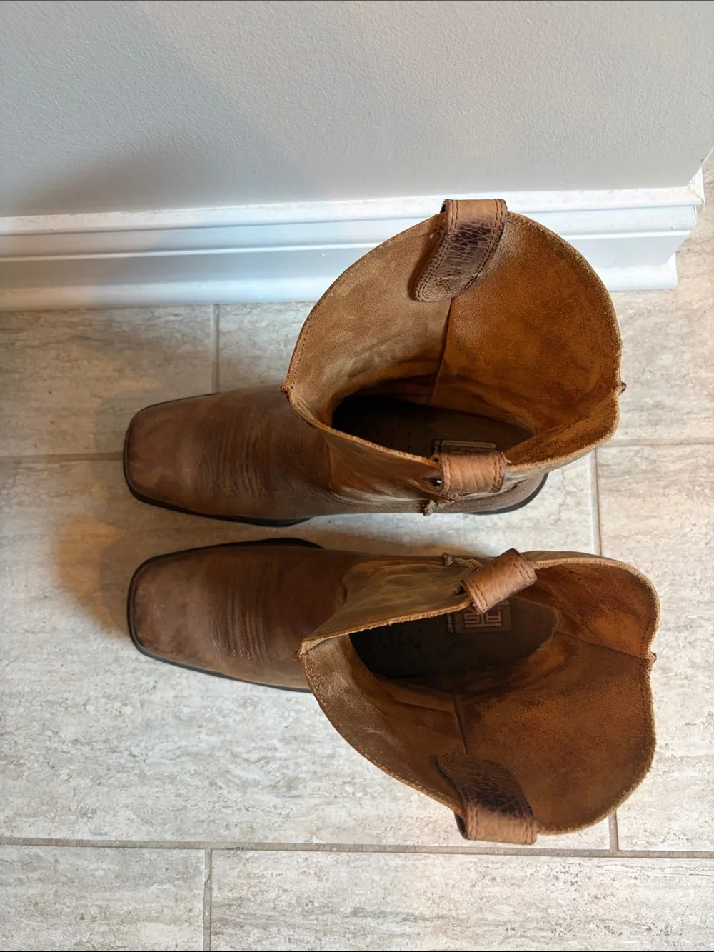 Ariat Men’s Rambler Western Boots - Square Toe, Size 11.5EE, Brown, 10002317